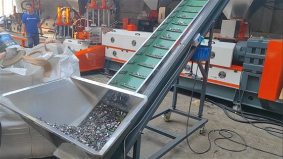 Material restante de reciclagem plástico da máquina da peletização do molde de Roto