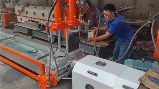 Material restante de reciclagem plástico da máquina da peletização do molde de Roto