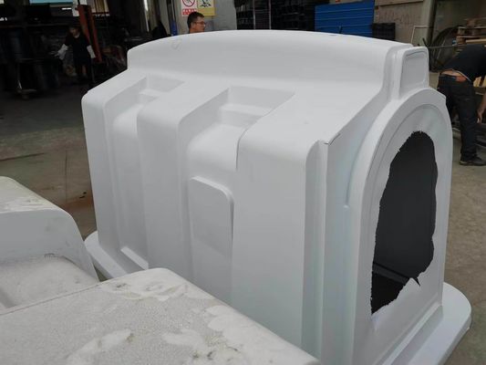 A explosão de Hutch Rotomoulding Mould Makers Sand da vitela alisa polonês
