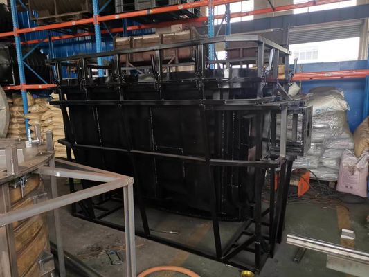 A explosão de Hutch Rotomoulding Mould Makers Sand da vitela alisa polonês