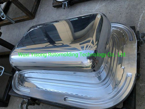 A caixa fresca de superfície do espelho molda o molde de Rotomolding do boleto do CNC Soild