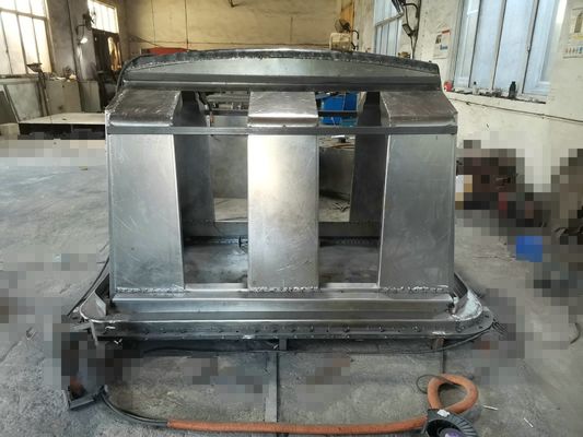 Molde de rotomoulding de prata com embalagem de caixa de madeira confiável