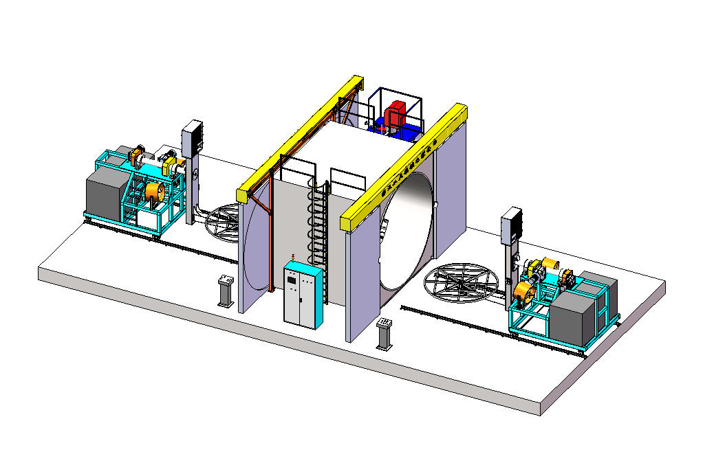 tipo da canela da máquina de 4M Oven Rotomoulding Water Tank Making - 2 litros braço