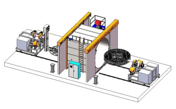 Molde de rotomoulding personalizado para liga de alumínio e tratamento térmico