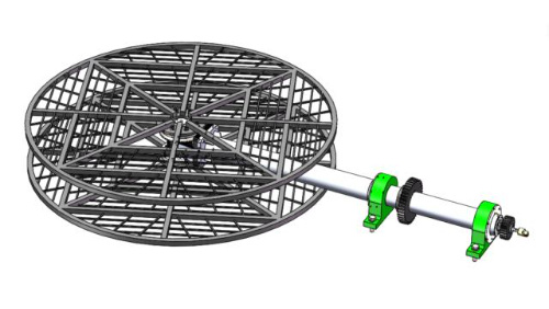 4.0m Oven Shuttle Rotational Moulding Equipment personalizado